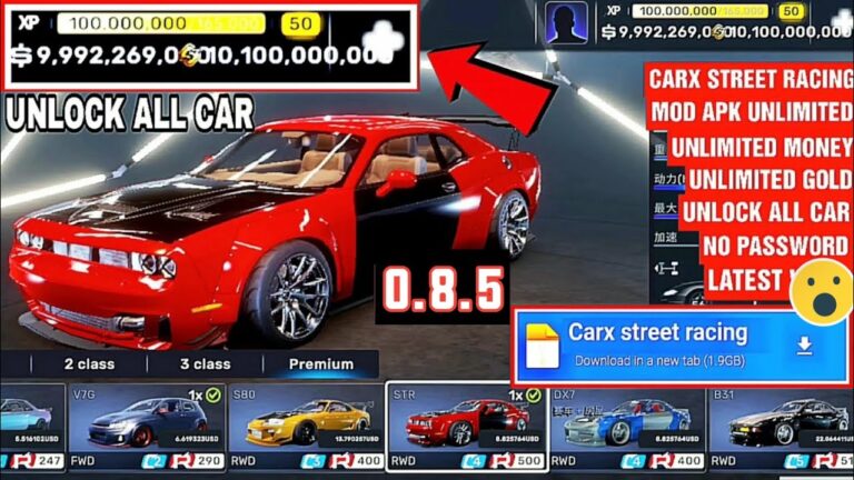 CarX Street APK + MOD (Unlimited Money)